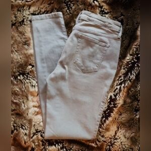 A.N.A. Grey Mid-Rise Skinny Ankle Jeans